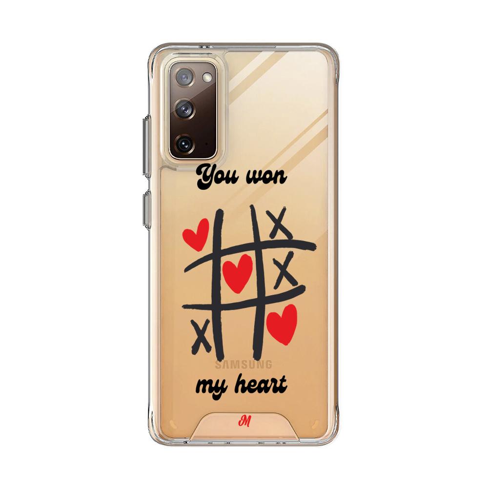 Case para Samsung S20 FE You Won My Heart - Mandala Cases