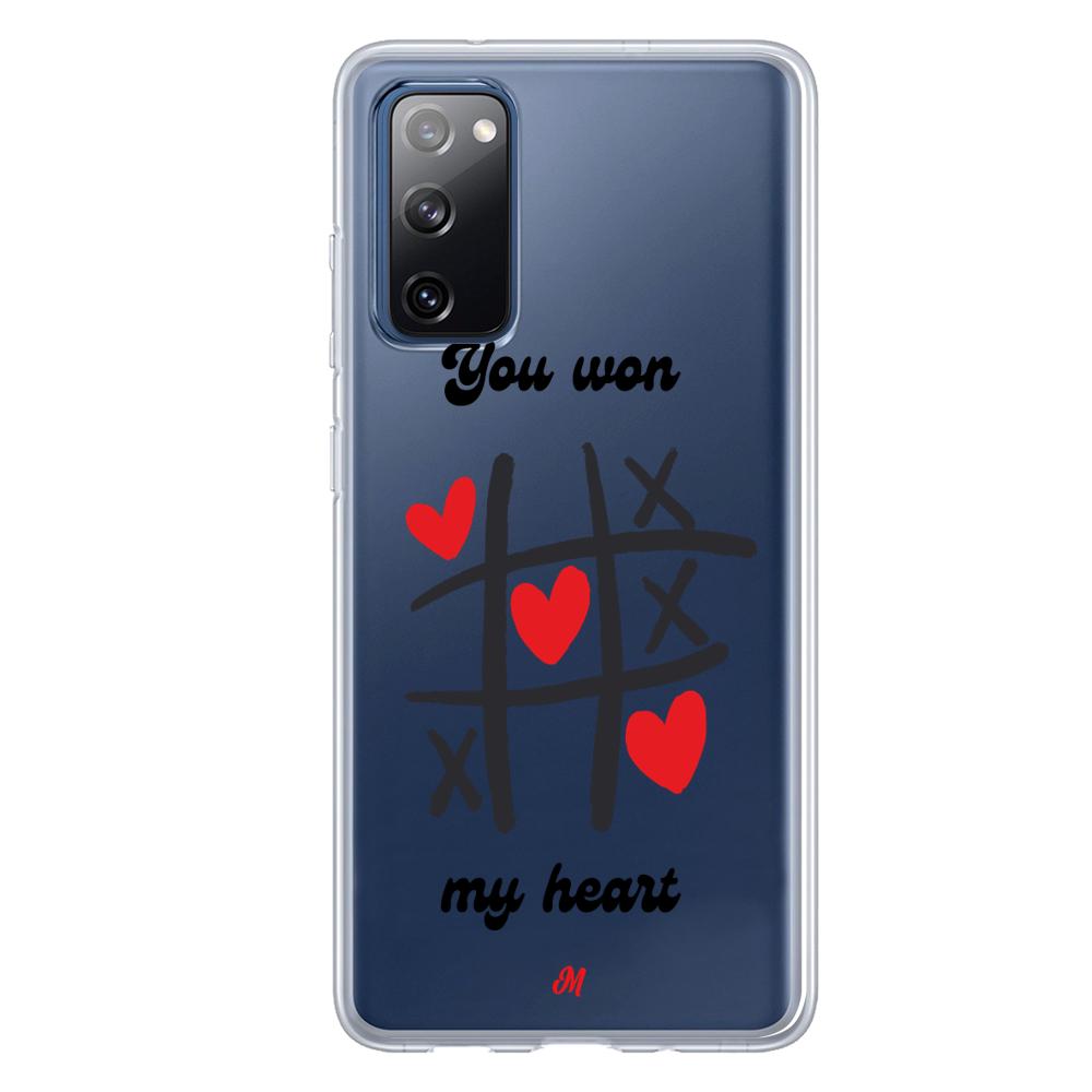 Case para Samsung S20 FE You Won My Heart - Mandala Cases