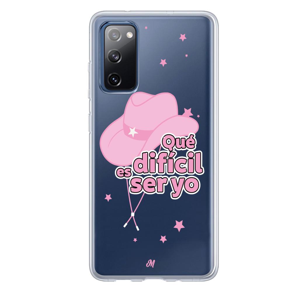 Case para Samsung S20 FE que dificil ser yo - Mandala Cases