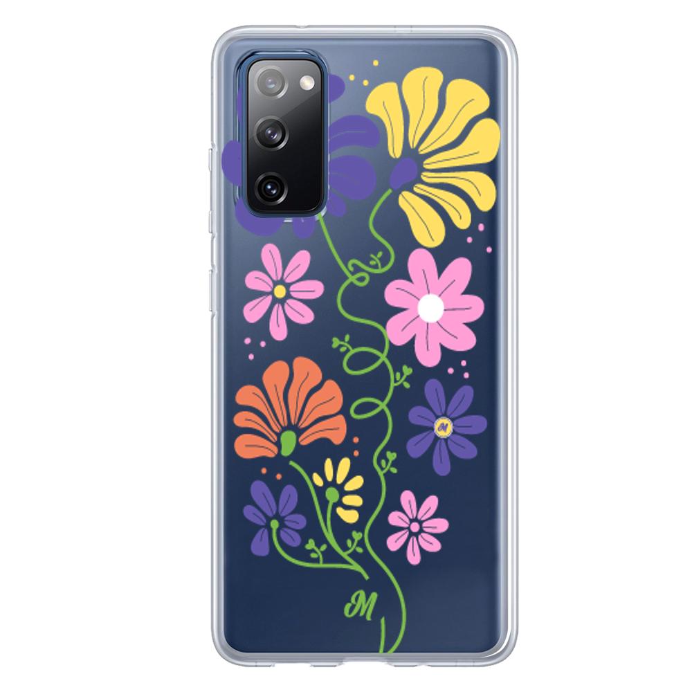 Case para Samsung S20 FE Flores abstractas - Mandala Cases