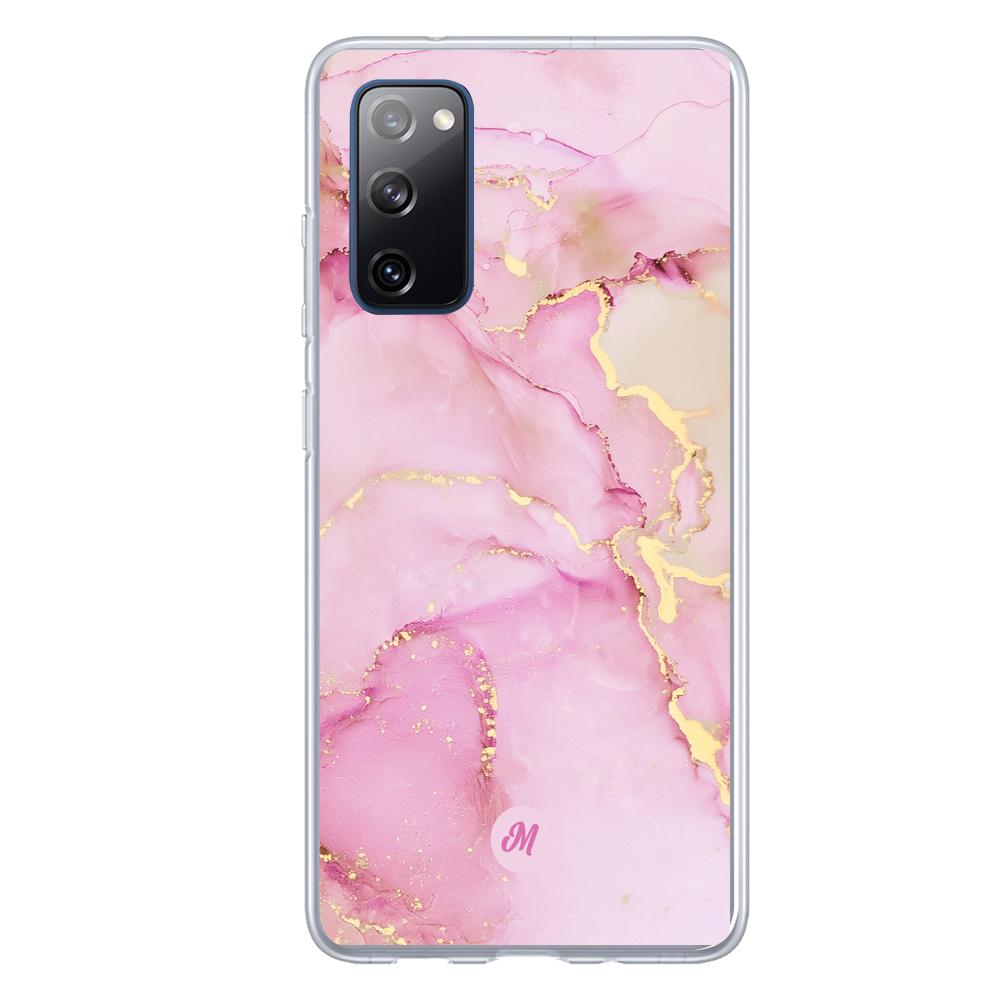 Cases para Samsung S20 FE Pink marble - Mandala Cases
