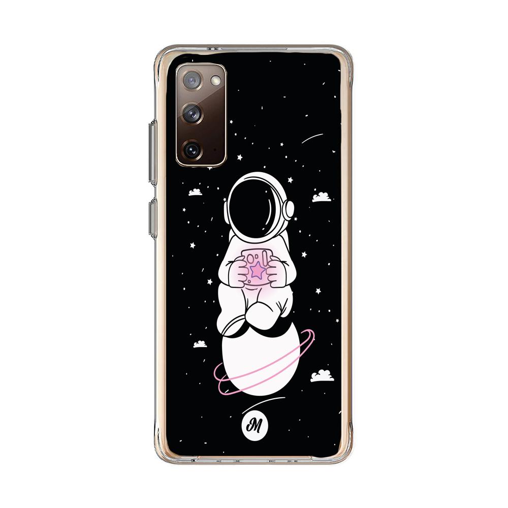 Cases para Samsung S20 FE Funda Astronauta Remake - Mandala Cases