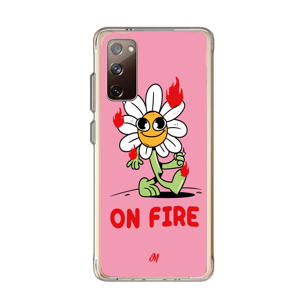 Cases para Samsung S20 FE ON FIRE - Mandala Cases