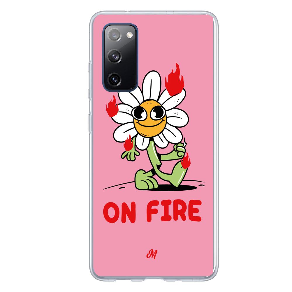 Cases para Samsung S20 FE ON FIRE - Mandala Cases