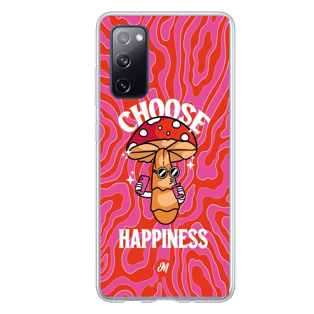 Cases para Samsung S20 FE Choose happiness - Mandala Cases