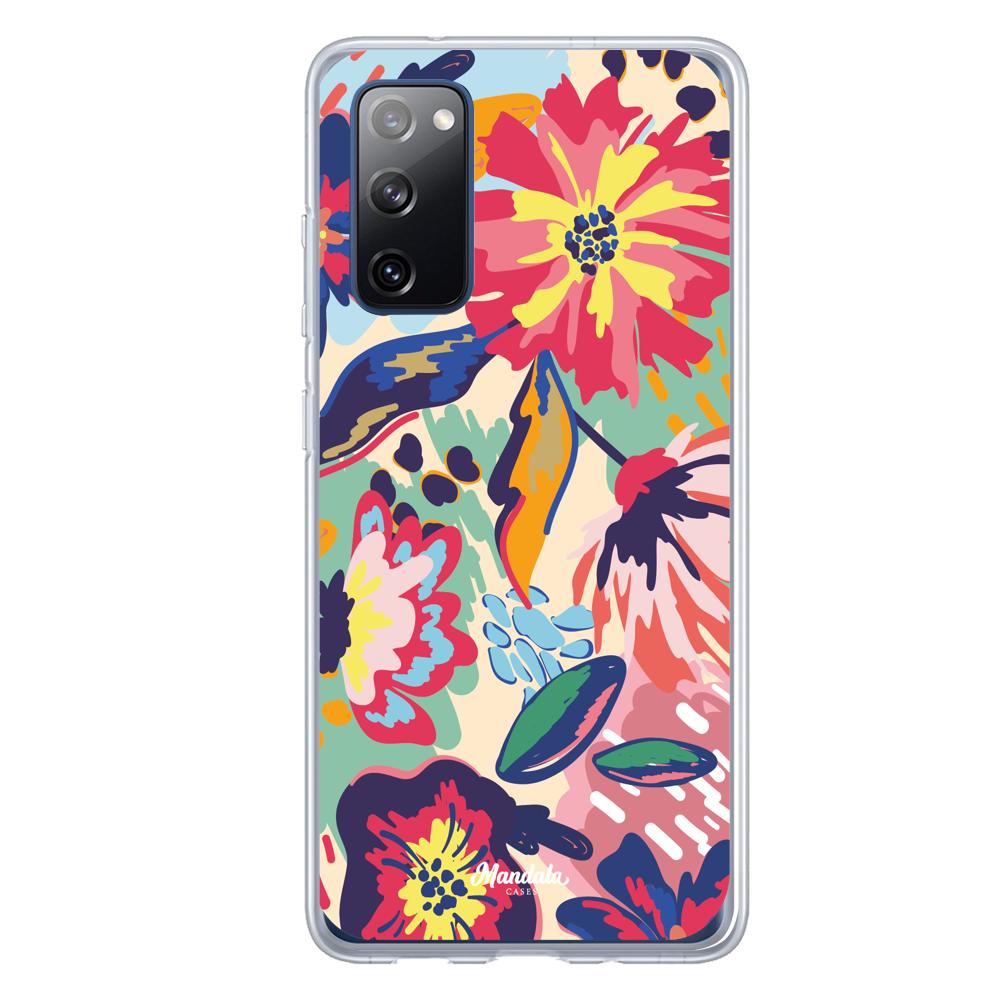 Estuches para Samsung S20 FE - Colors Flowers Case  - Mandala Cases