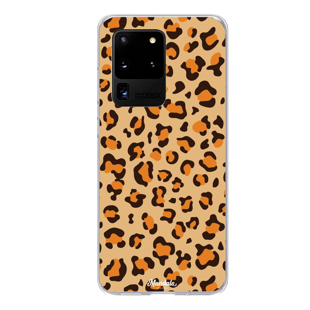 Case para Samsung S20 Ultra Funda de Leopardo  - Mandala Cases
