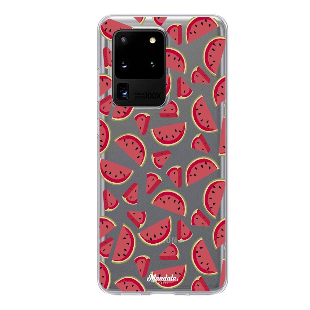 Case para Samsung S20 Ultra Funda Sandías  - Mandala Cases