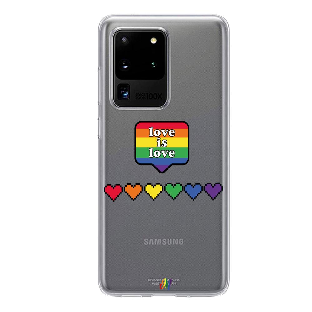 Case para Samsung S20 Ultra Amor es Amor - Mandala Cases