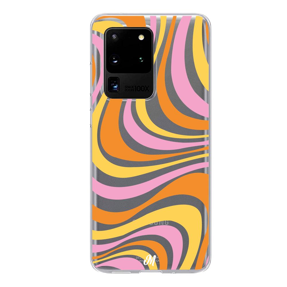 Case para Samsung S20 Ultra Groovy Amarillo - Mandala Cases