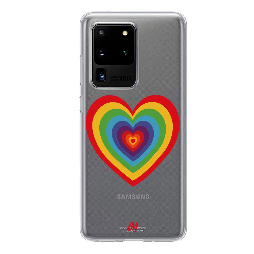 Case para Samsung S20 Ultra Amor y Paz - Mandala Cases