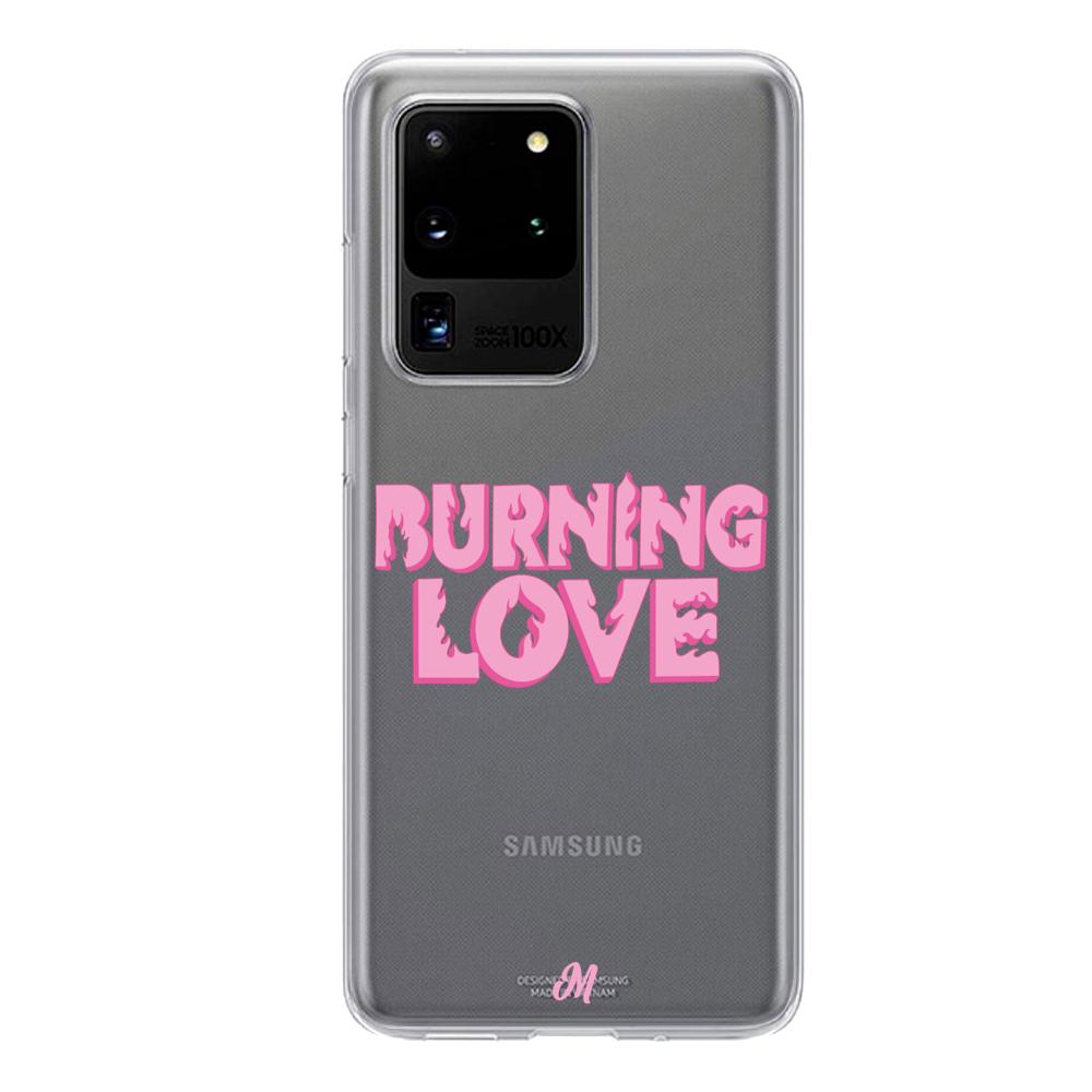 Case para Samsung S20 Ultra Funda Burning Love  - Mandala Cases