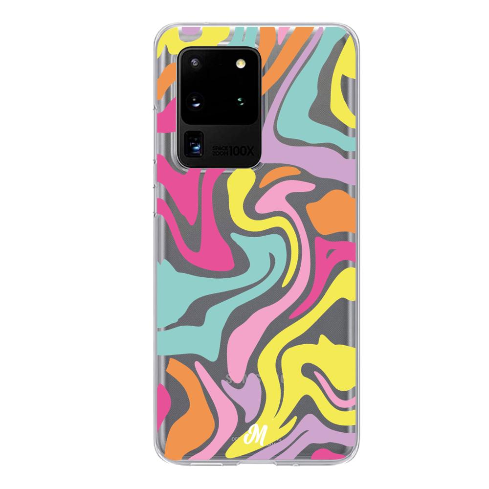 Case para Samsung S20 Ultra Color lines - Mandala Cases