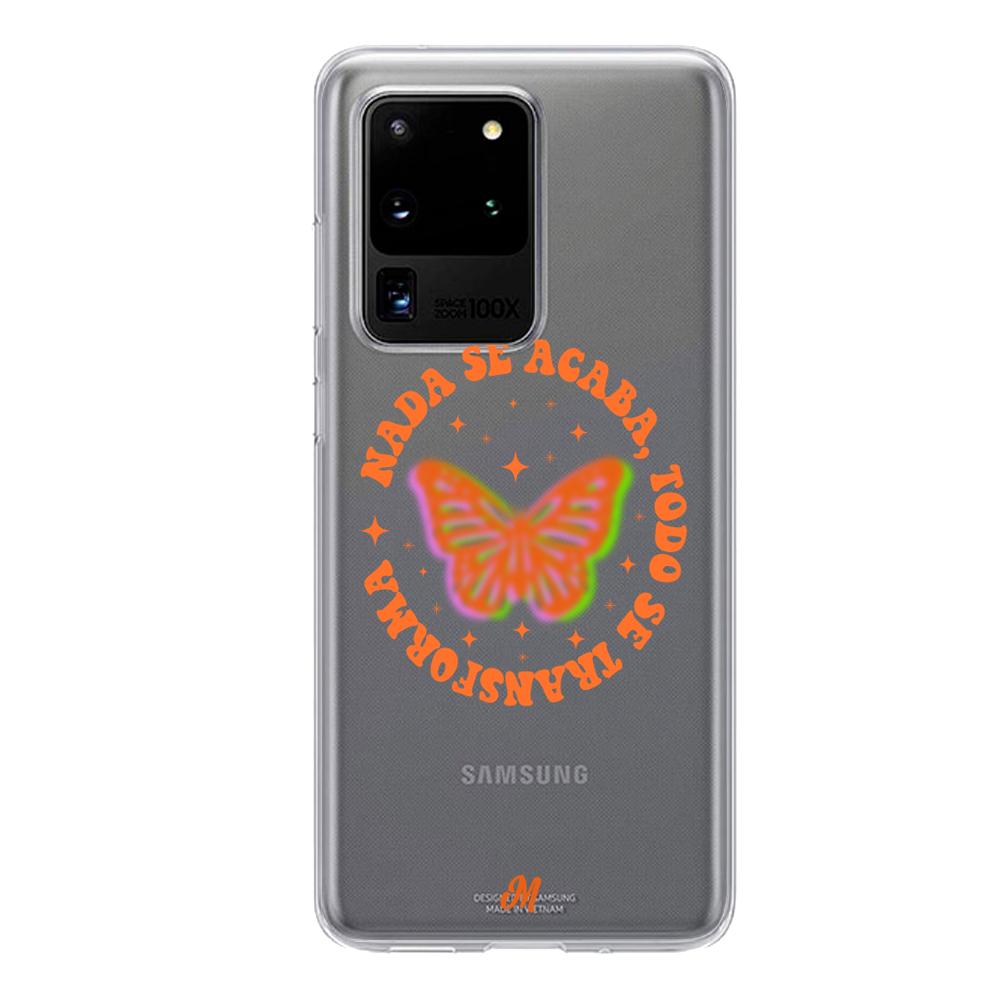 Case para Samsung S20 Ultra nada se acaba todo se transforma - Mandala Cases