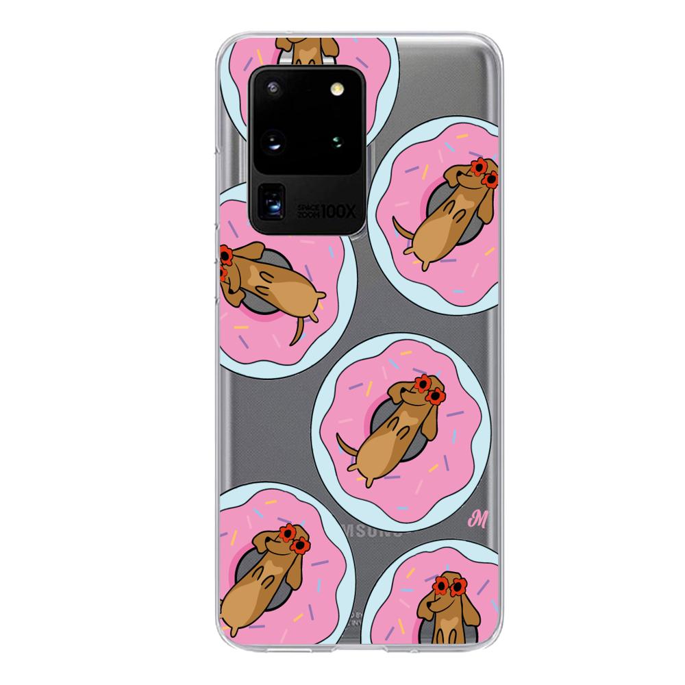 Case para Samsung S20 Ultra Perritos y Donas - Mandala Cases