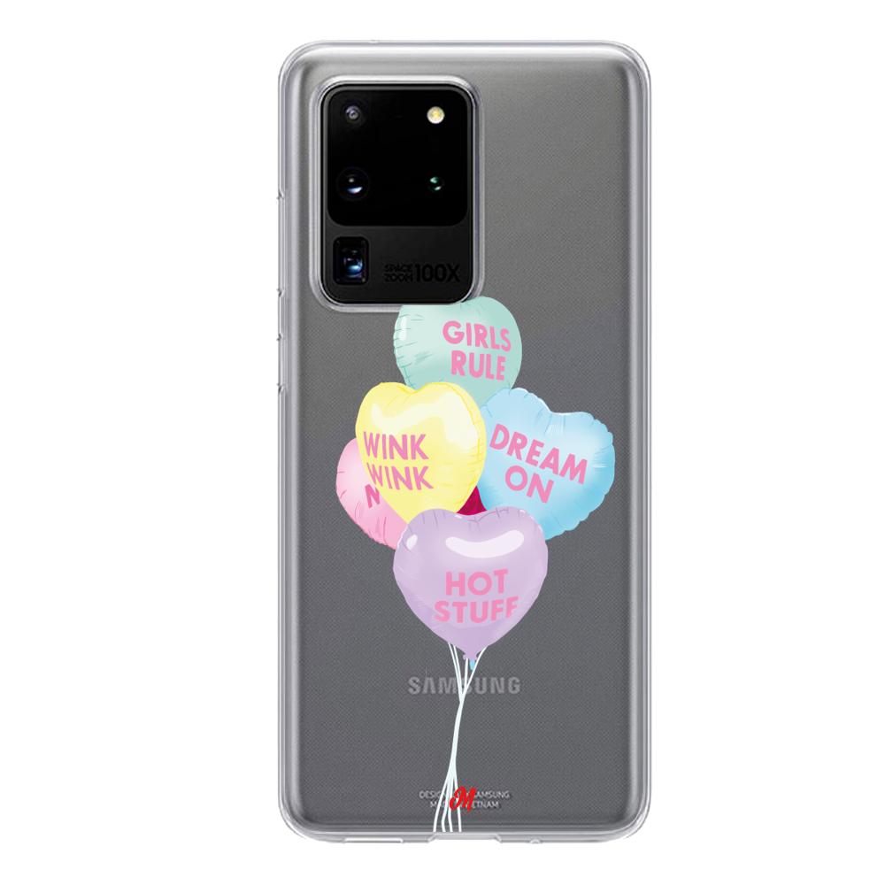 Case para Samsung S20 Ultra Lovely Balloons - Mandala Cases