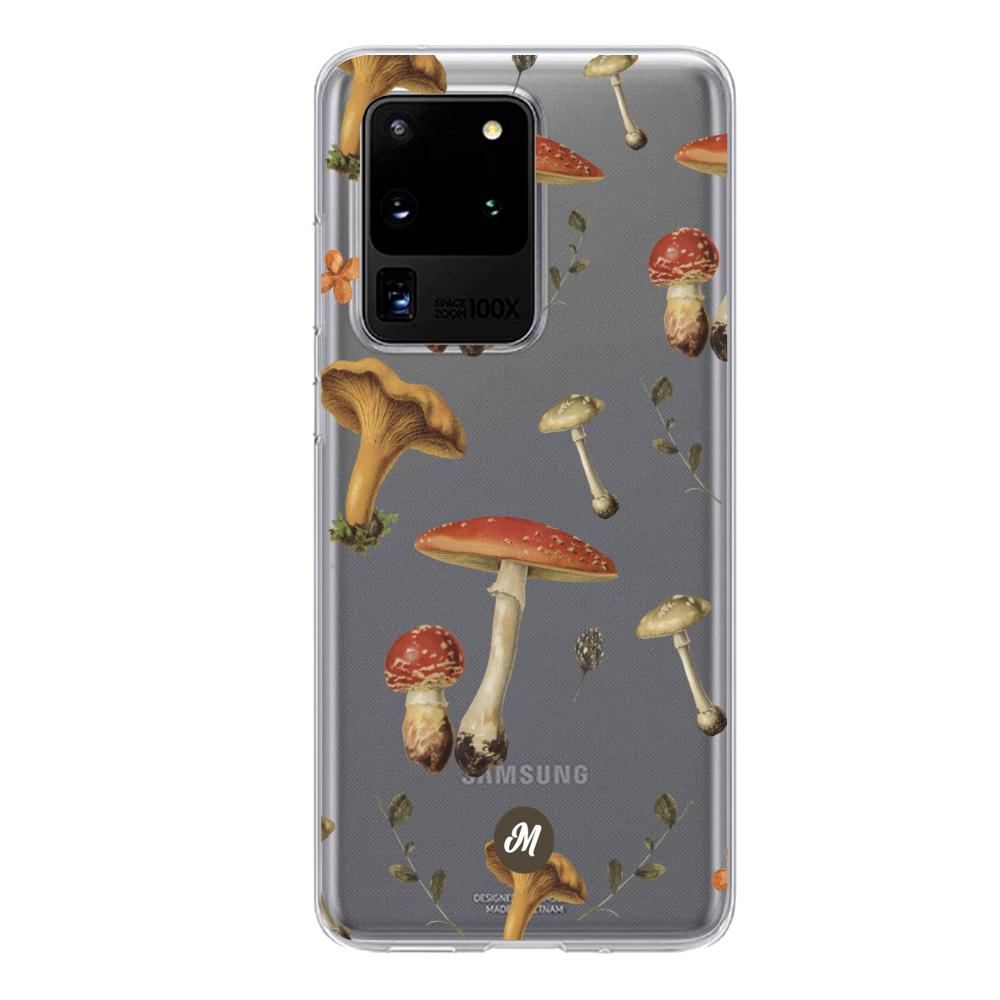 Cases para Samsung S20 Ultra Mushroom texture - Mandala Cases