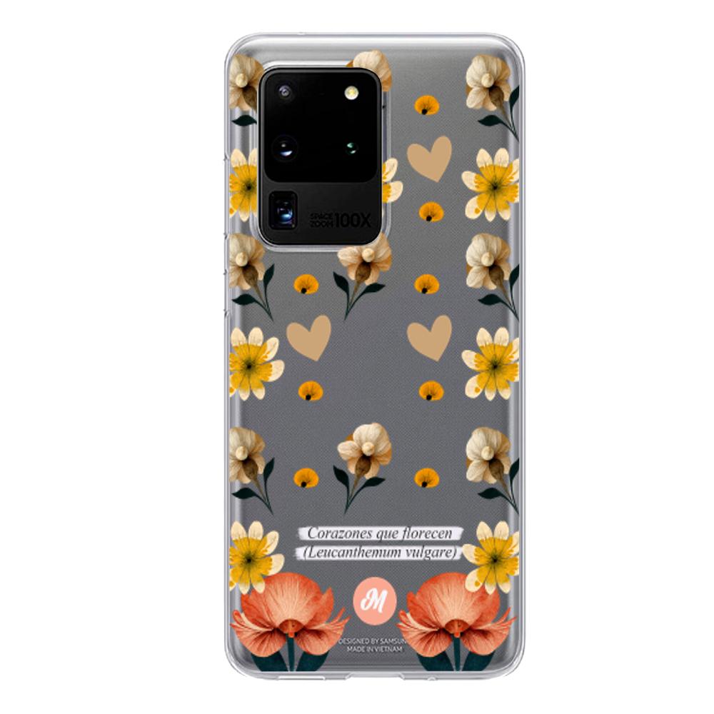 Cases para Samsung S20 Ultra Corazones que florecen - Mandala Cases