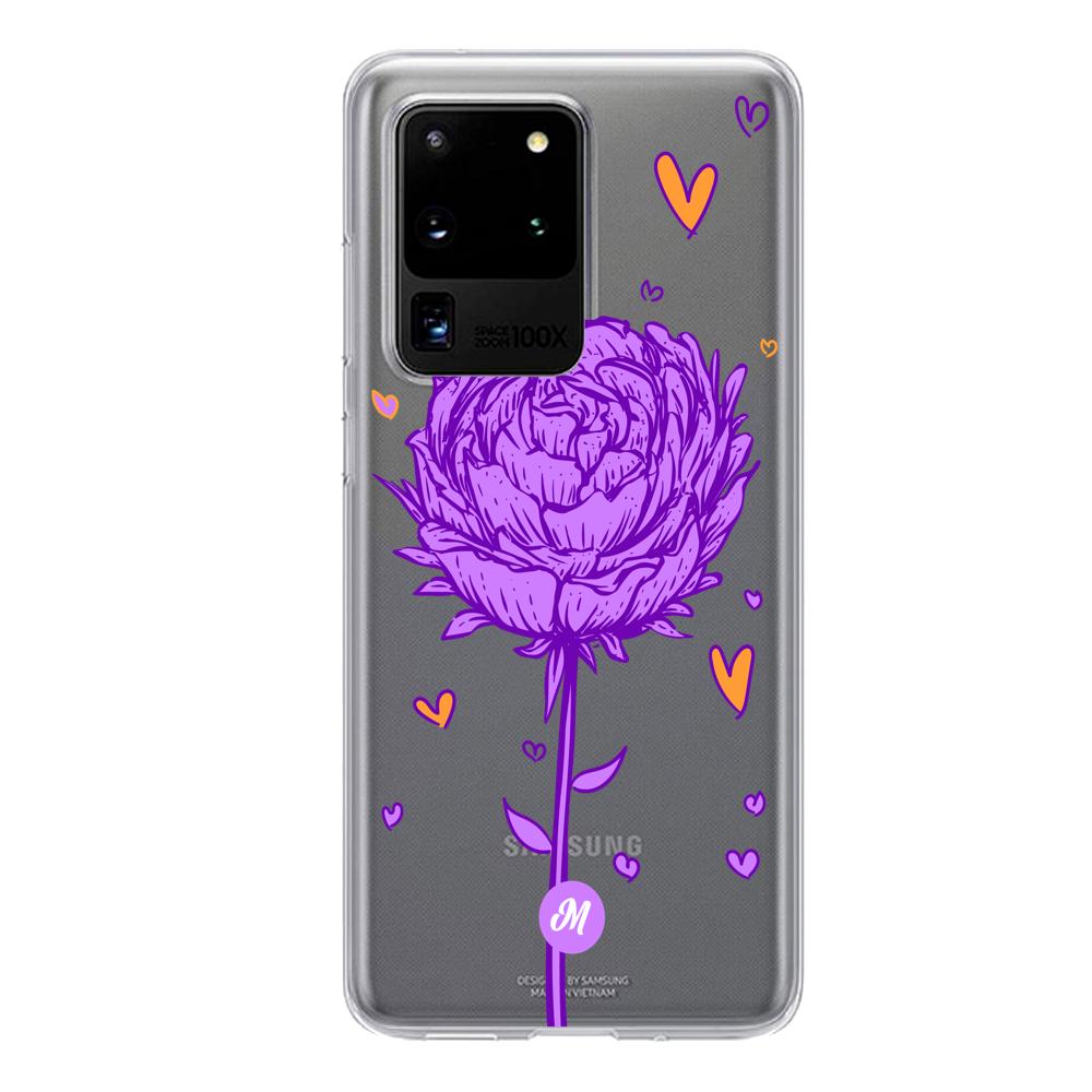 Cases para Samsung S20 Ultra Rosa morada - Mandala Cases