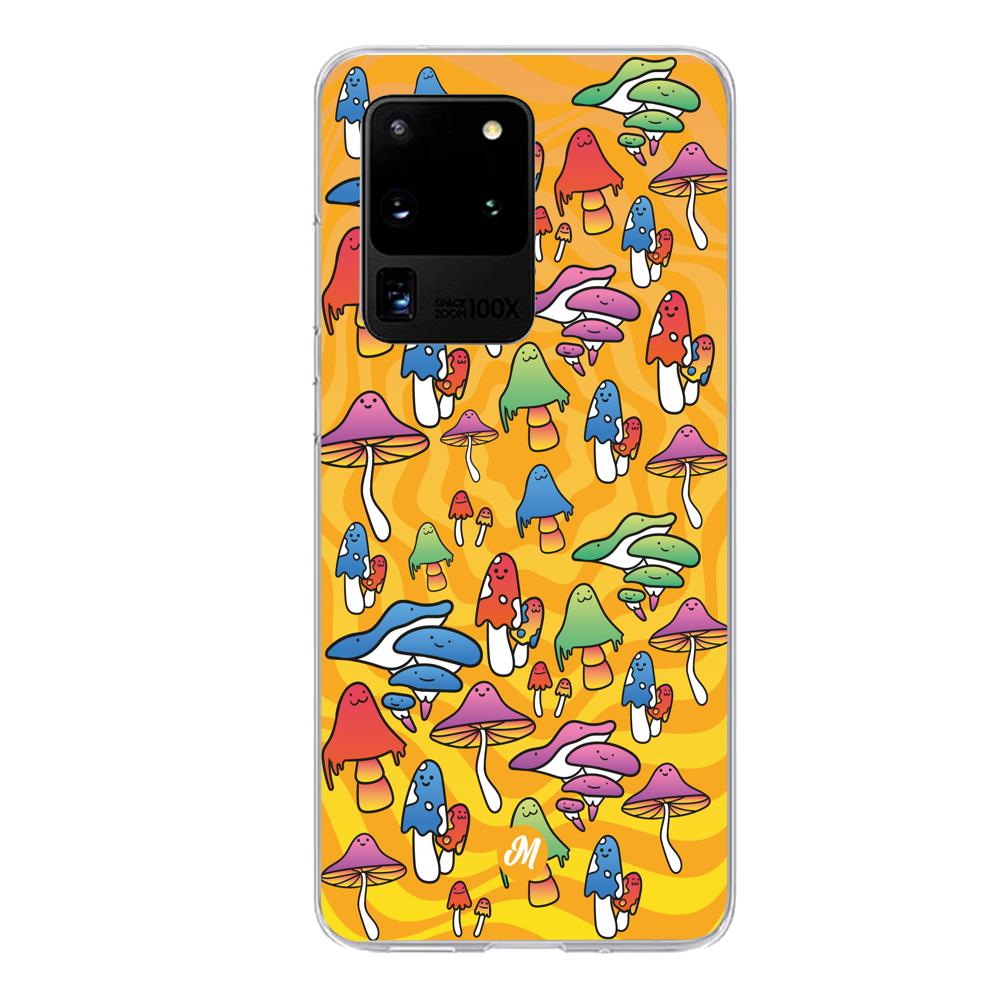 Cases para Samsung S20 Ultra Color mushroom - Mandala Cases