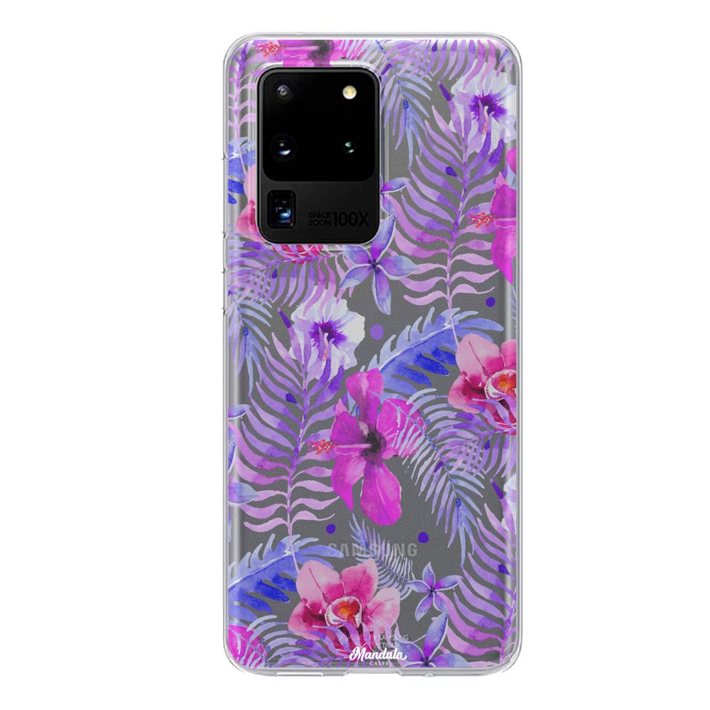 Case para Samsung S20 Ultra de Flores Hawaianas - Mandala Cases