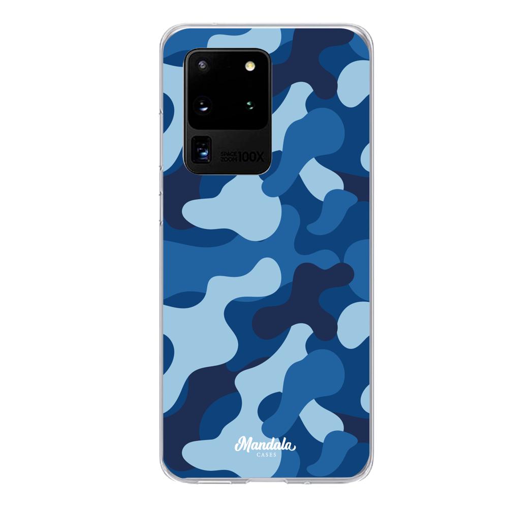 Estuches para Samsung S20 Ultra - Blue Militare Case  - Mandala Cases