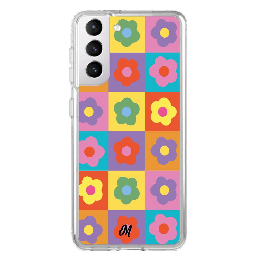 Case para Samsung S21 Colors and Flowers - Mandala Cases
