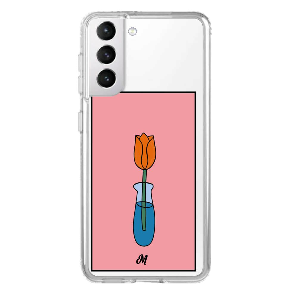 Case para Samsung S21 Tulipán - Mandala Cases