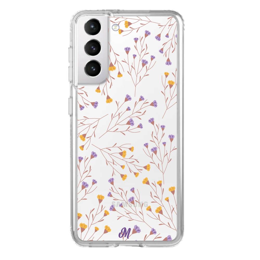 Case para Samsung S21 Flores Primavera-  - Mandala Cases