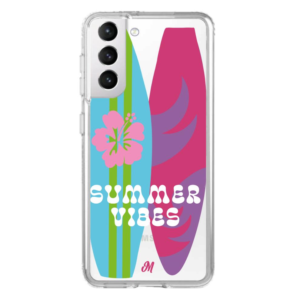 Case para Samsung S21 Summer Vibes Surfers - Mandala Cases