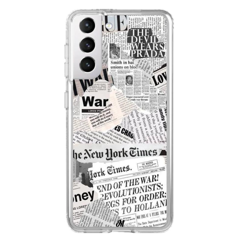 Case para Samsung S21 Fashion News - Mandala Cases