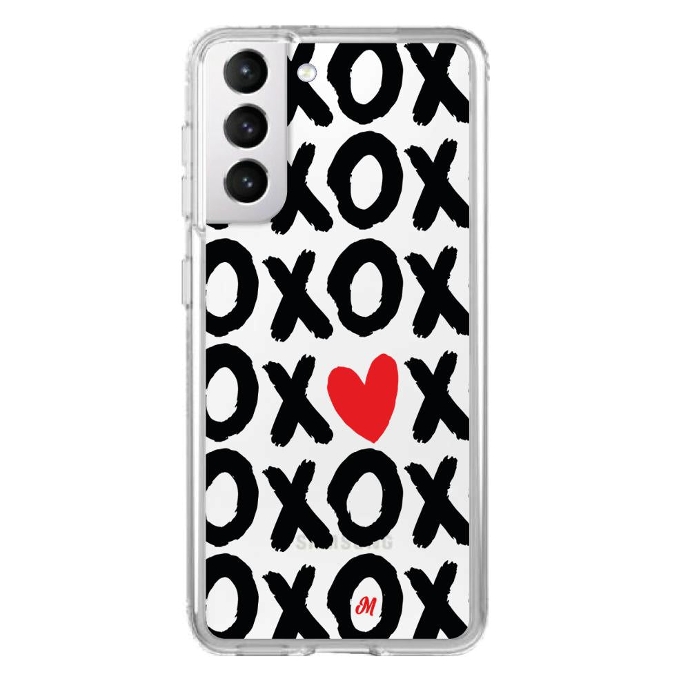Case para Samsung S21 OXOX Besos y Abrazos - Mandala Cases
