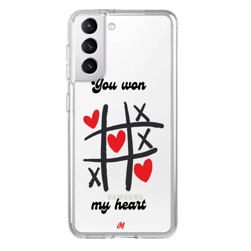 Case para Samsung S21 You Won My Heart - Mandala Cases