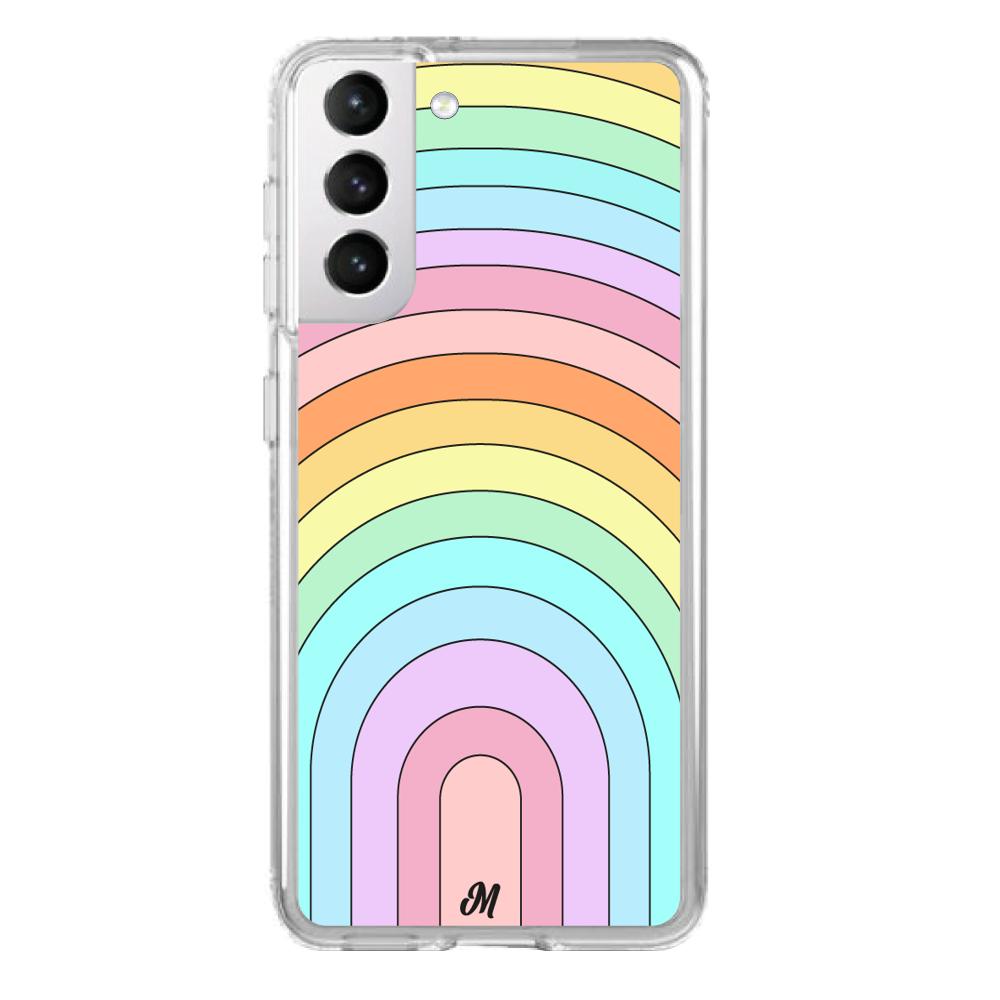 Case para Samsung S21 ARCOIRIS INFINITO - Mandala Cases