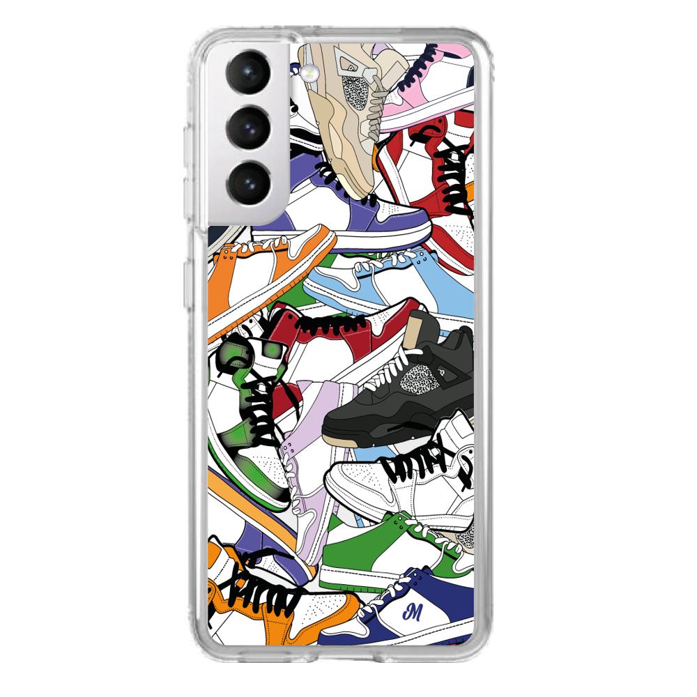 Case para Samsung S21 Sneakers pattern - Mandala Cases
