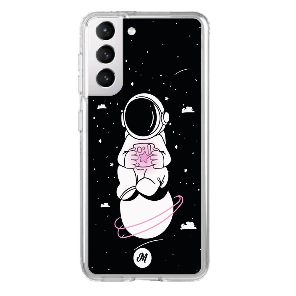 Cases para Samsung S21 Funda Astronauta Remake - Mandala Cases