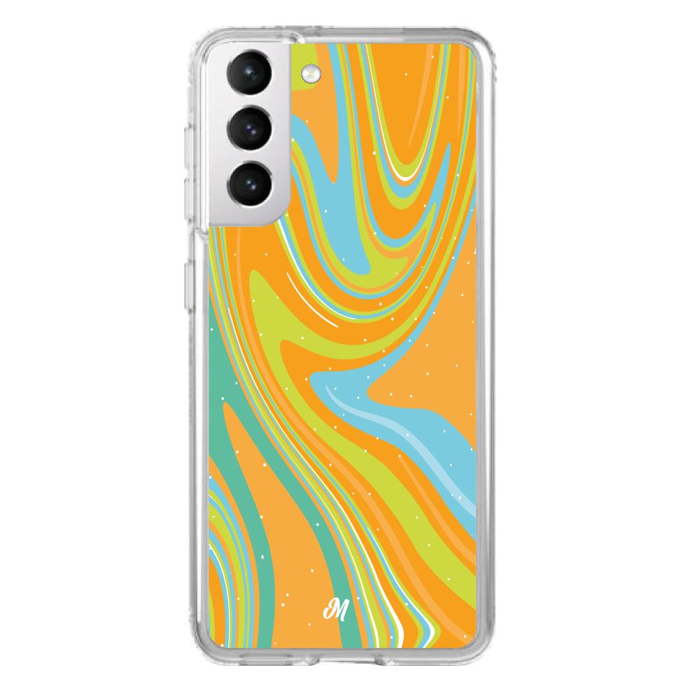 Cases para Samsung S21 Color Líquido - Mandala Cases