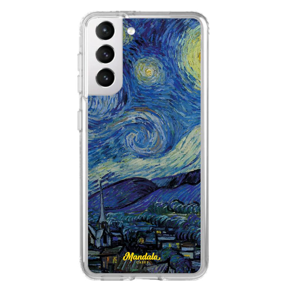 Case para Samsung S21 de La Noche Estrellada- Mandala Cases