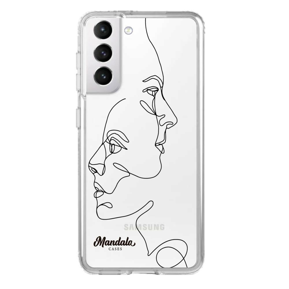 Estuches para Samsung S21 - Lines Case  - Mandala Cases