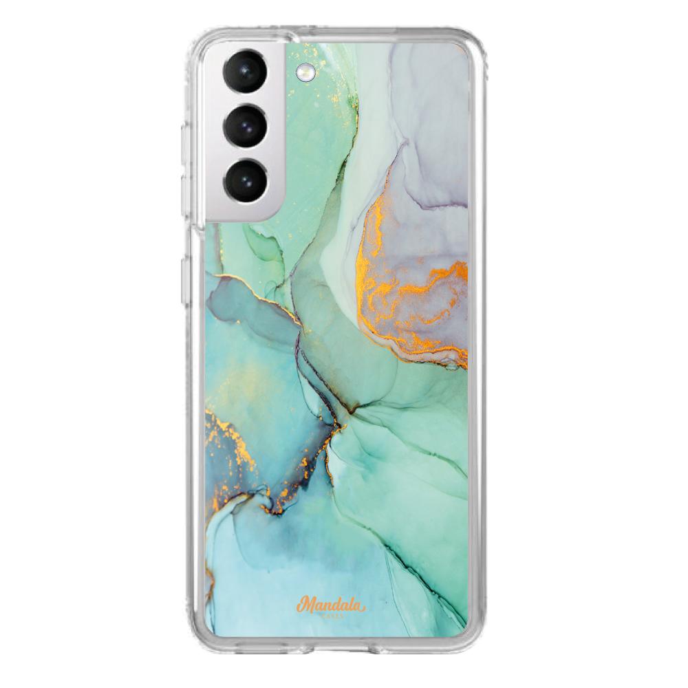 Estuches para Samsung S21 - Marble case  - Mandala Cases