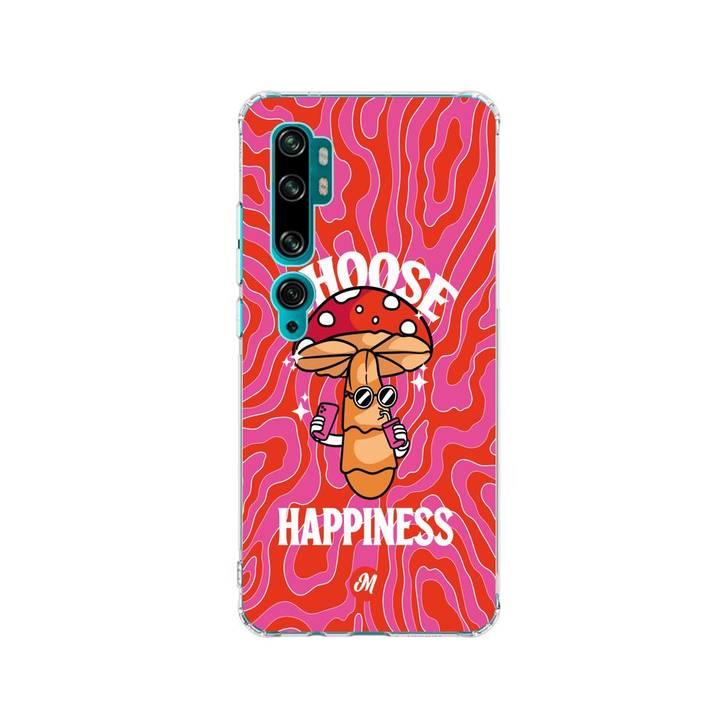 Cases para Xiaomi note 10 pro Choose happiness - Mandala Cases