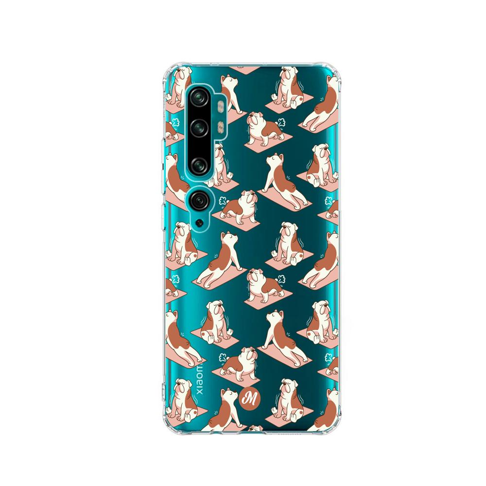 Cases para Xiaomi note 10 pro YOGA BULLDOG - Mandala Cases