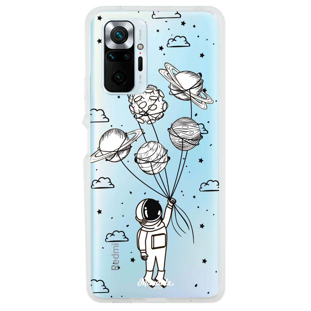 Case para Xiaomi Redmi note 10 Pro Funda Astronauta con Planetas  - Mandala Cases