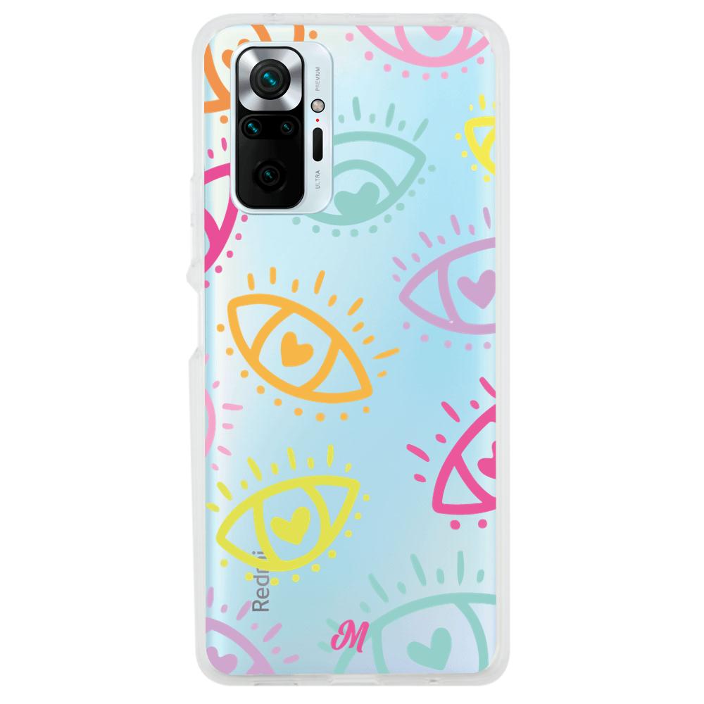 Case para Xiaomi Redmi note 10 Pro Eyes In Love-  - Mandala Cases