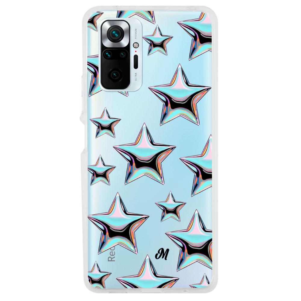 Case para Xiaomi Redmi note 10 Pro Estrellas tornasol  - Mandala Cases