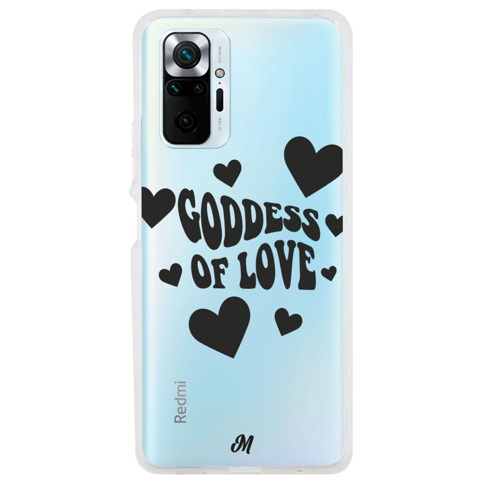 Case para Xiaomi Redmi note 10 Pro Goddess of love negro - Mandala Cases