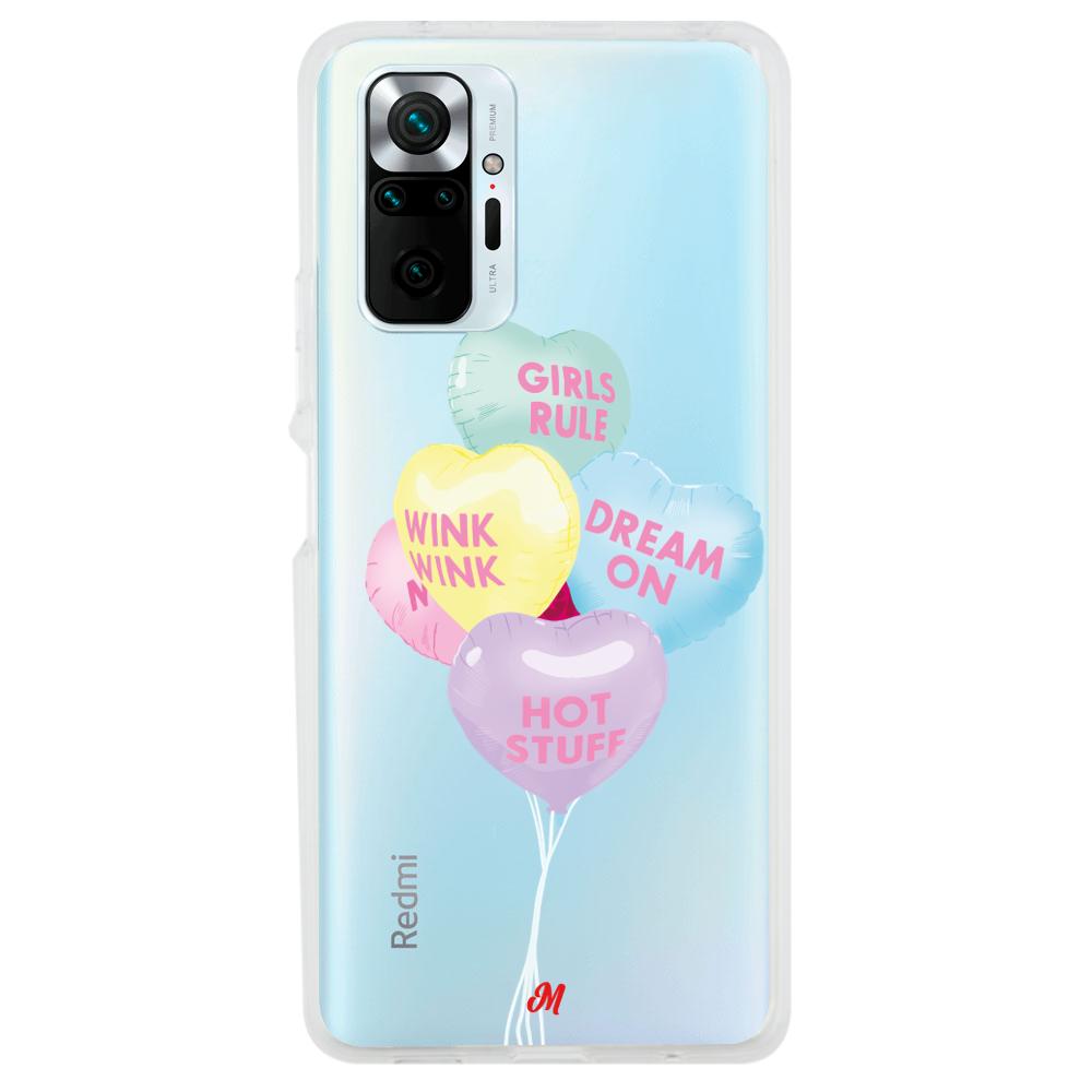 Case para Xiaomi Redmi note 10 Pro Lovely Balloons - Mandala Cases
