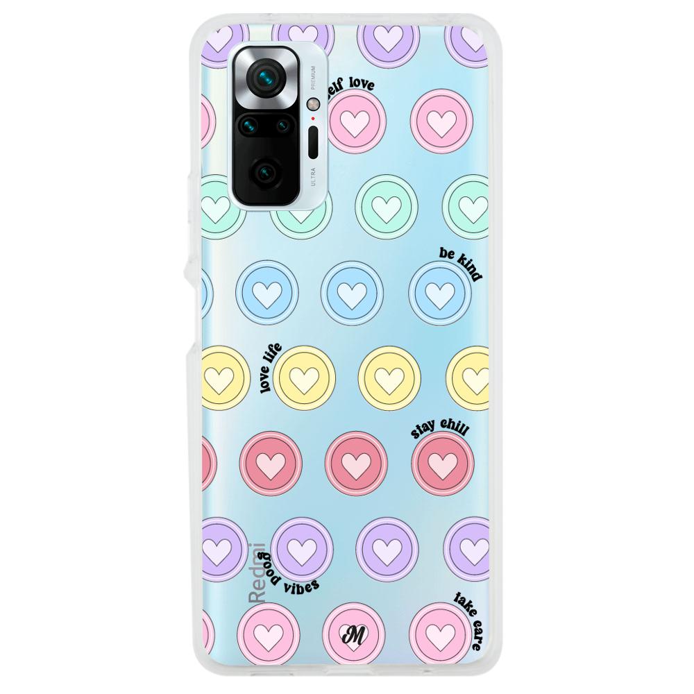 Case para Xiaomi Redmi note 10 Pro Sellos de amor - Mandala Cases