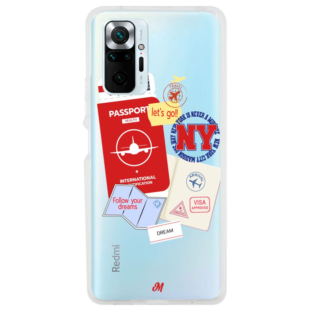 Case para Xiaomi Redmi note 10 Pro passport health - Mandala Cases