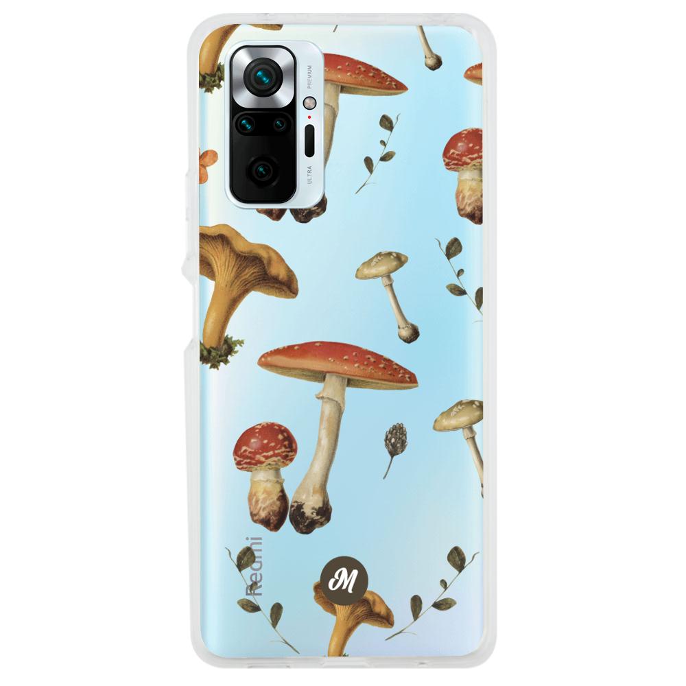 Cases para Xiaomi Redmi note 10 Pro Mushroom texture - Mandala Cases